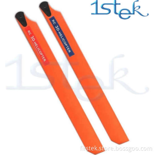 325mm Wooden Main Rotor Blade Orange for Trex450v2 RC Helicopter blade
